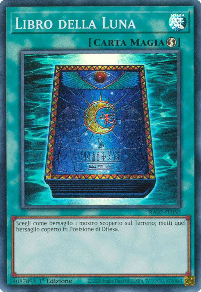 RA02-IT050 Libro della Luna Super Rara 1a Edizione (IT) -NEAR MINT-