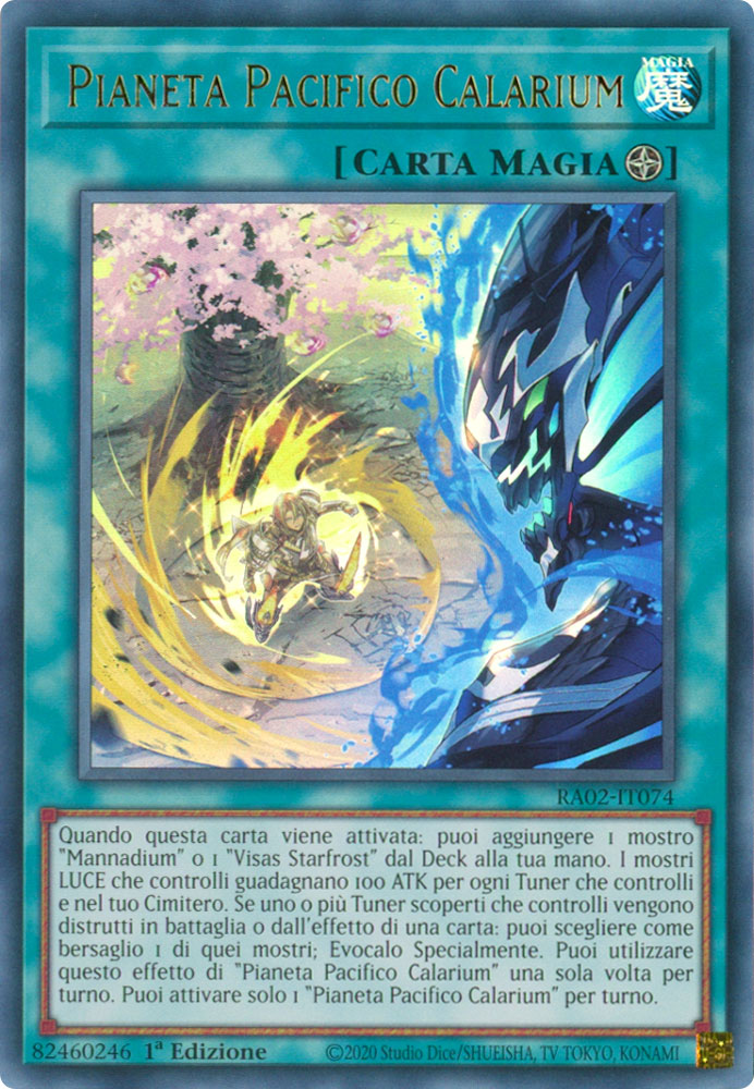 RA02-IT074 Pianeta Pacifico Calarium Ultra Rara 1a Edizione (IT) -NEAR MINT-