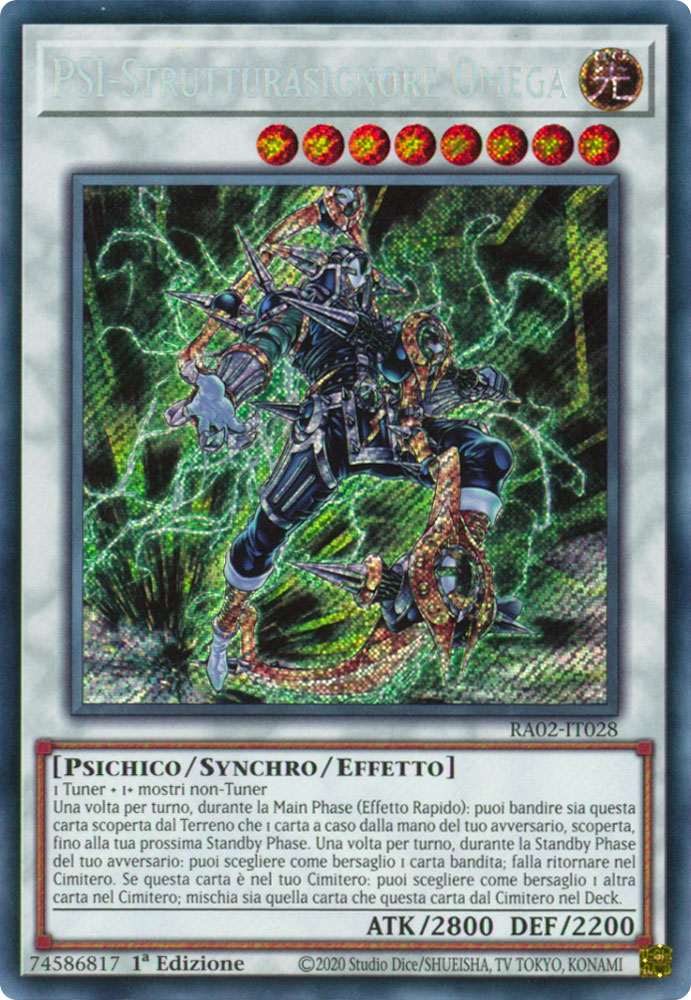 RA02-IT028 PSI-Strutturasignore Omega Rara Segreta 1a Edizione (IT) -NEAR MINT-