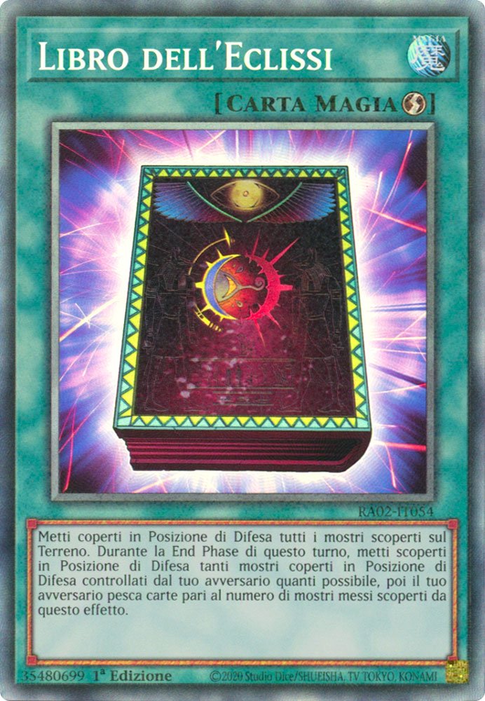 RA02-IT054 Libro dell'Eclissi Rara Collector 1a Edizione (IT) -NEAR MINT-