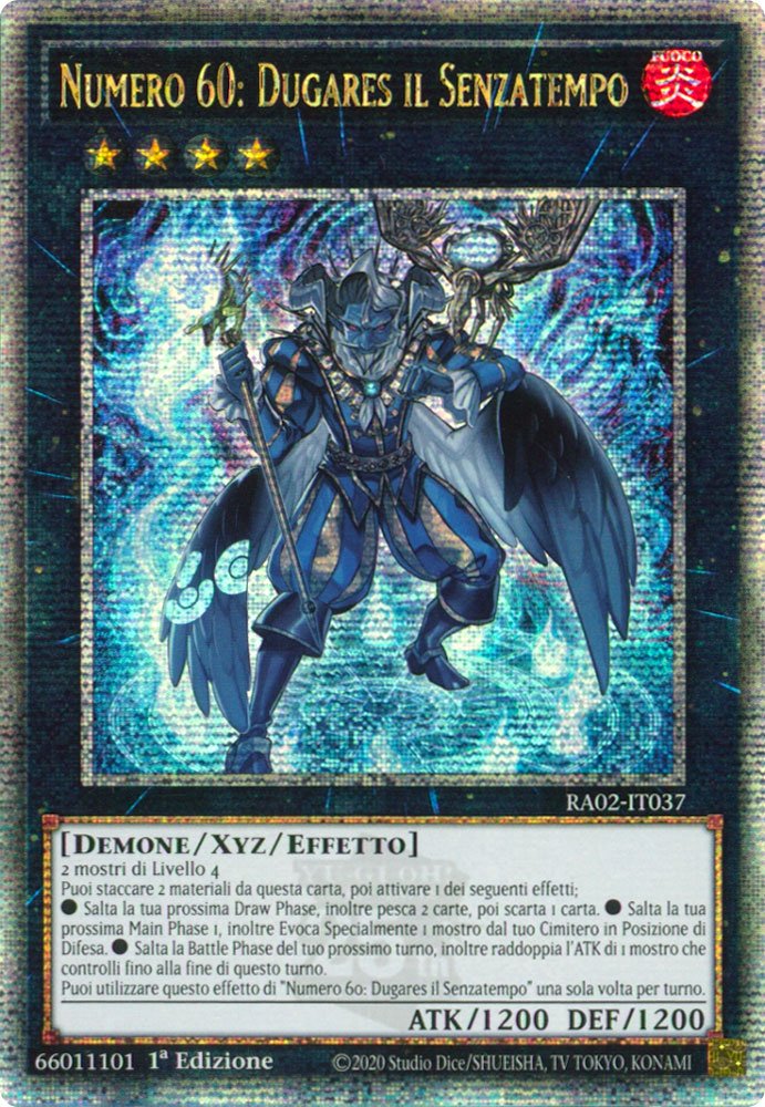 RA02-IT037 Numero 60: Dugares il Senzatempo Rara Segreta Quarto di Secolo 1a Edizione (IT) -NEAR MINT-