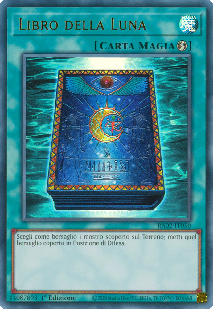 RA02-IT050 Libro della Luna Ultra Rara 1a Edizione (IT) -NEAR MINT-