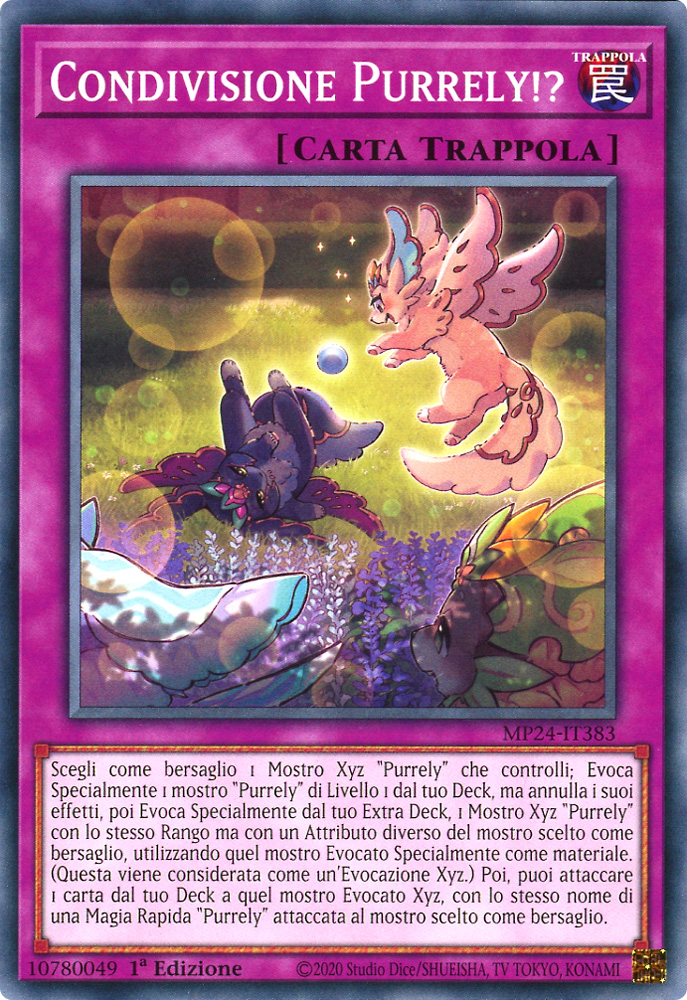 MP24-IT383 Condivisione Purrely!? comune 1a Edizione (IT) -NEAR MINT-