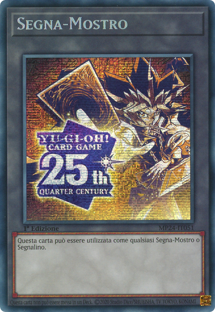 MP24-IT051 Segna-Mostro rara segreta prismatica 1a Edizione (IT) -NEAR MINT-