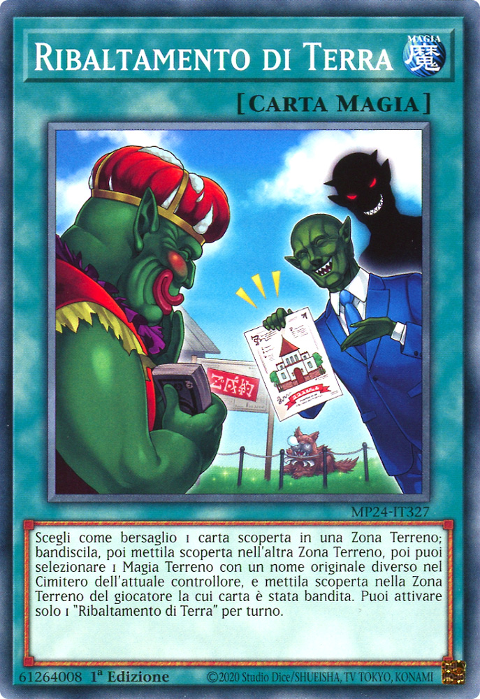 MP24-IT327 Ribaltamento di Terra comune 1a Edizione (IT) -NEAR MINT-