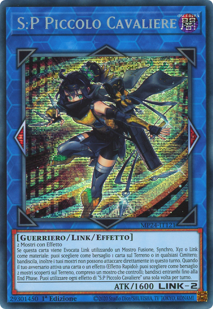 MP24-IT121 S:P Piccolo Cavaliere rara segreta prismatica 1a Edizione (IT) -NEAR MINT-