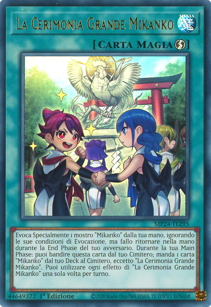 MP24-IT295 La Cerimonia Grande Mikanko ultra rara 1a Edizione (IT) -NEAR MINT-