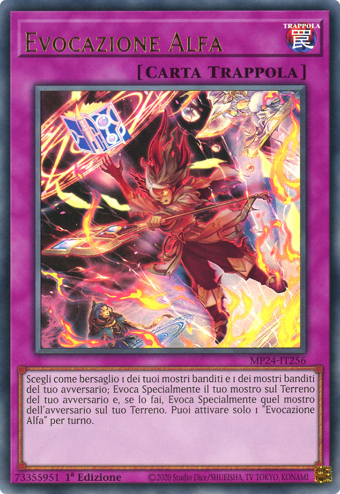 MP24-IT256 Evocazione Alfa ultra rara 1a Edizione (IT) -NEAR MINT-