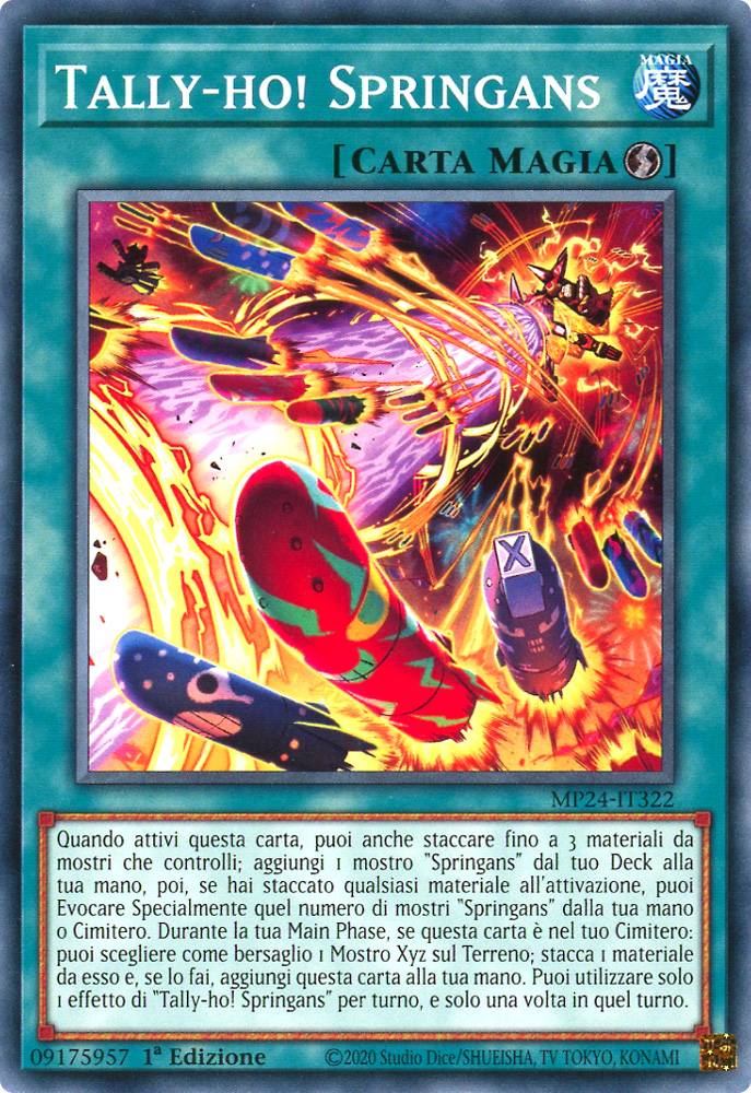 MP24-IT322 Tally-ho! Springans comune 1a Edizione (IT) -NEAR MINT-