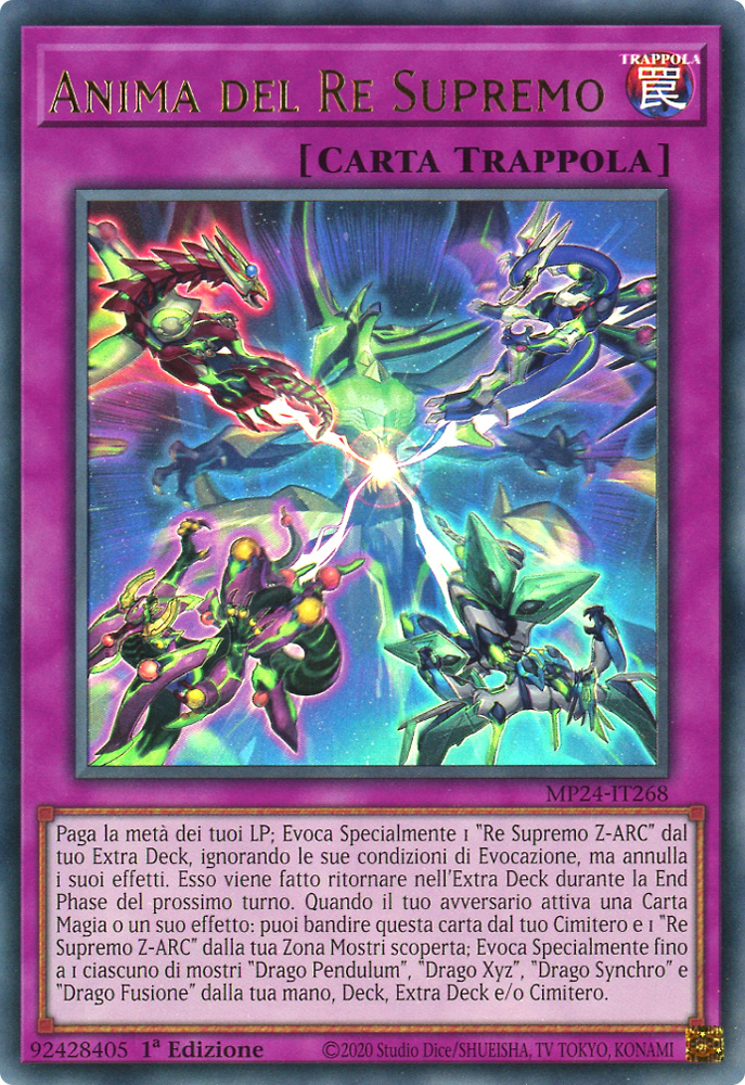 MP24-IT268 Anima del Re Supremo ultra rara 1a Edizione (IT) -NEAR MINT-