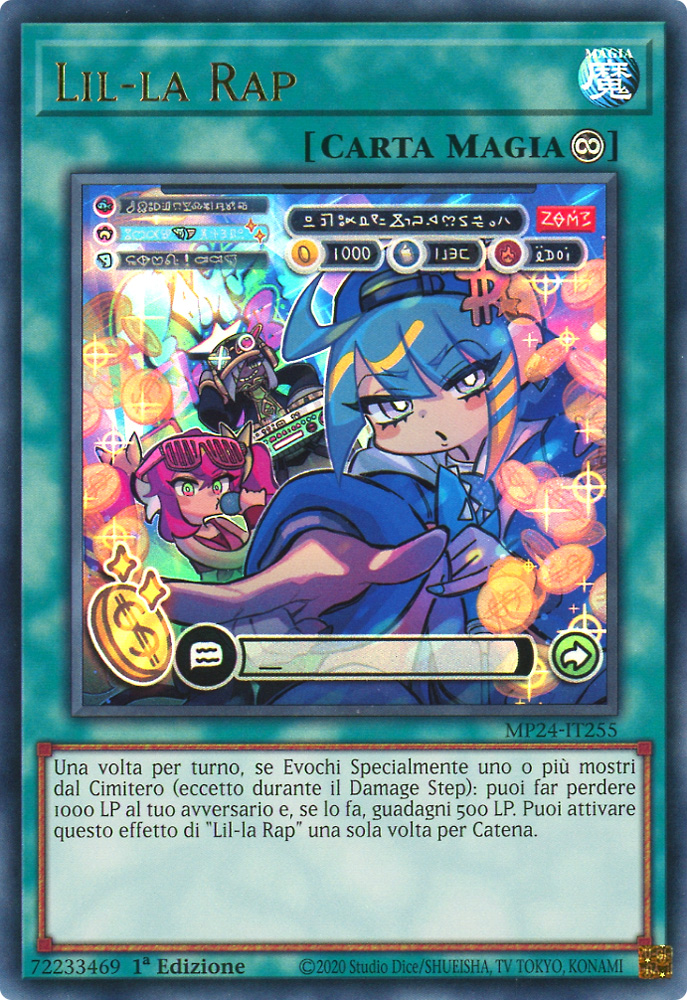 MP24-IT255 Lil-la Rap ultra rara 1a Edizione (IT) -NEAR MINT-