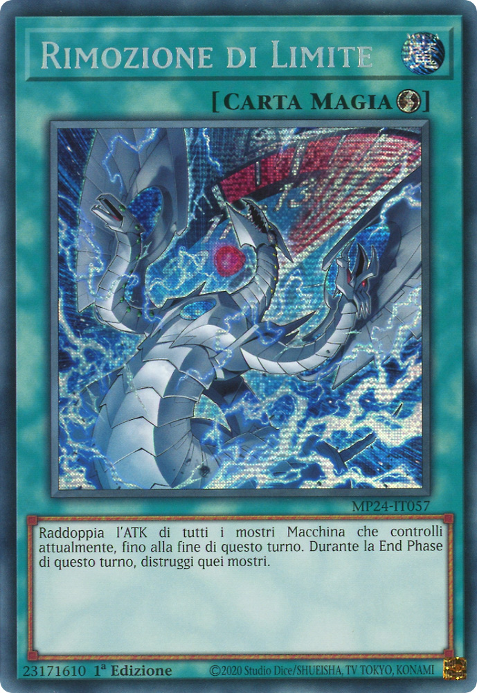 MP24-IT057 Rimozione di Limite (Versione Alternativa) rara segreta prismatica 1a Edizione (IT) -NEAR MINT-
