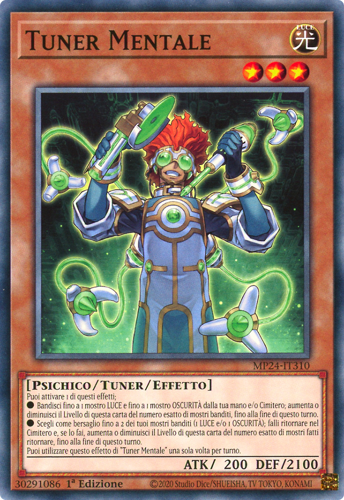 MP24-IT310 Tuner Mentale comune 1a Edizione (IT) -NEAR MINT-