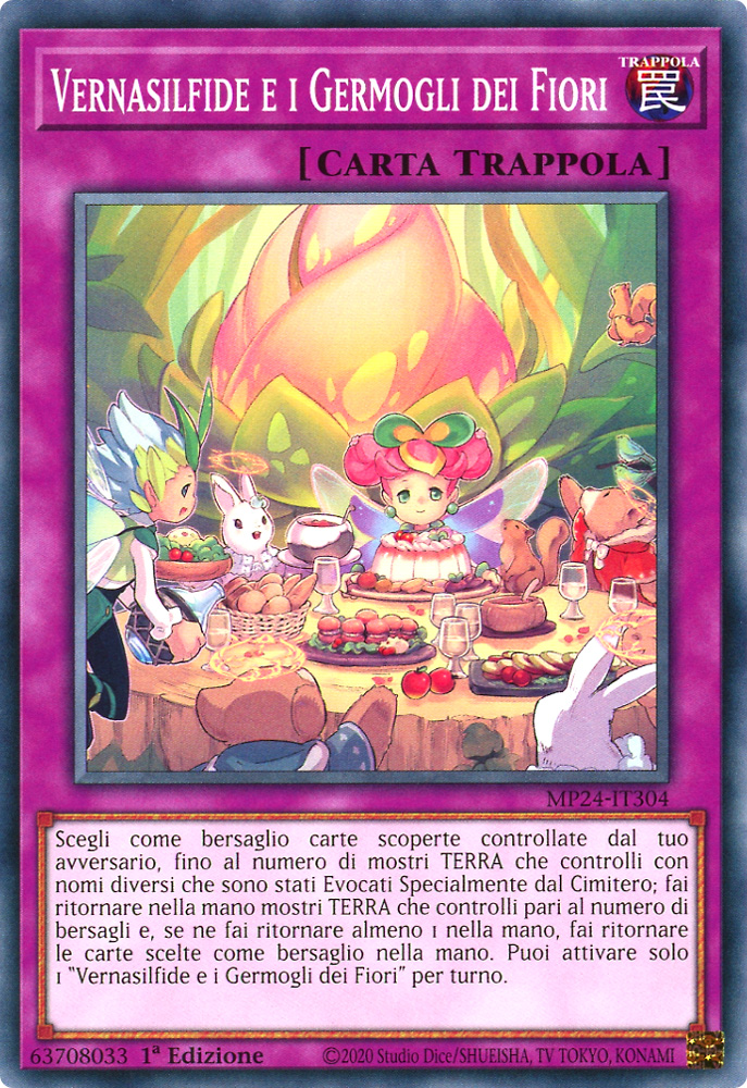 MP24-IT304 Vernasilfide e i Germogli dei Fiori comune 1a Edizione (IT) -NEAR MINT-