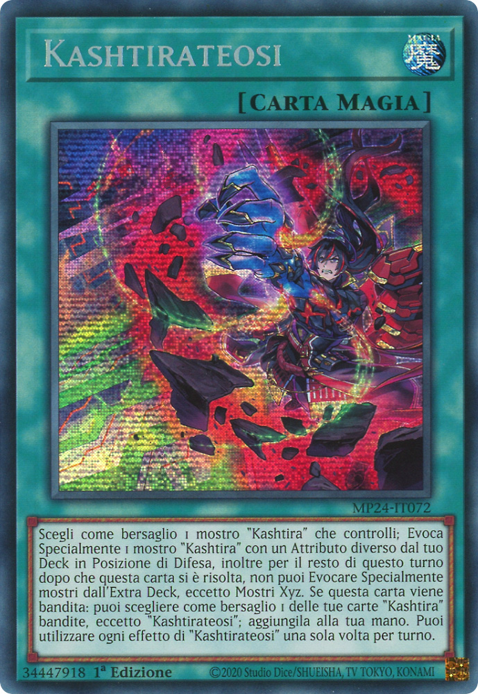 MP24-IT072 Kashtirateosi rara segreta prismatica 1a Edizione (IT) -NEAR MINT-