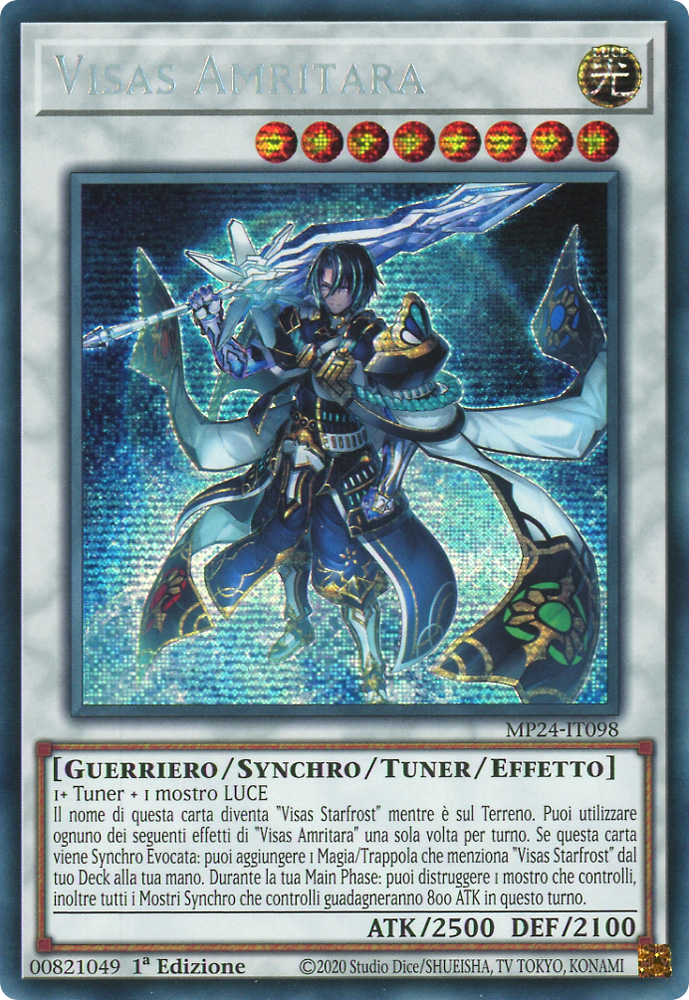 MP24-IT098 Visas Amritara rara segreta prismatica 1a Edizione (IT) -NEAR MINT-