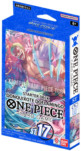 ST-17 starter deck Donquixote Doflamingo (Blu) (EN)