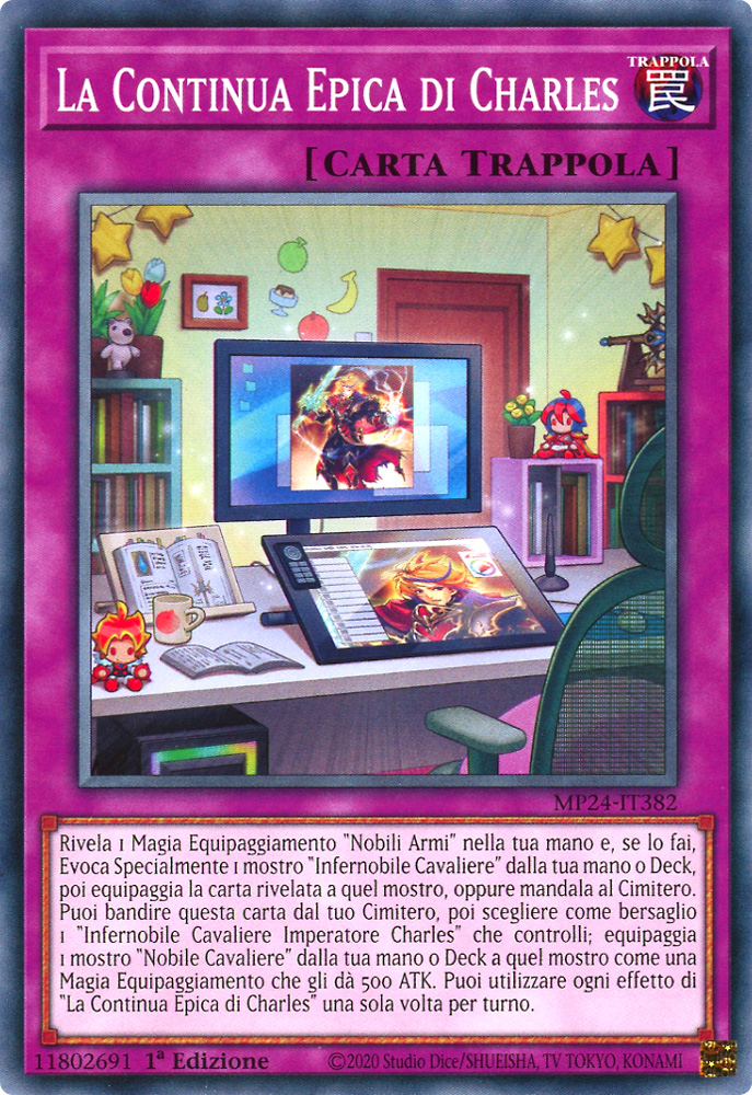 MP24-IT382 La Continua Epica di Charles comune 1a Edizione (IT) -NEAR MINT-