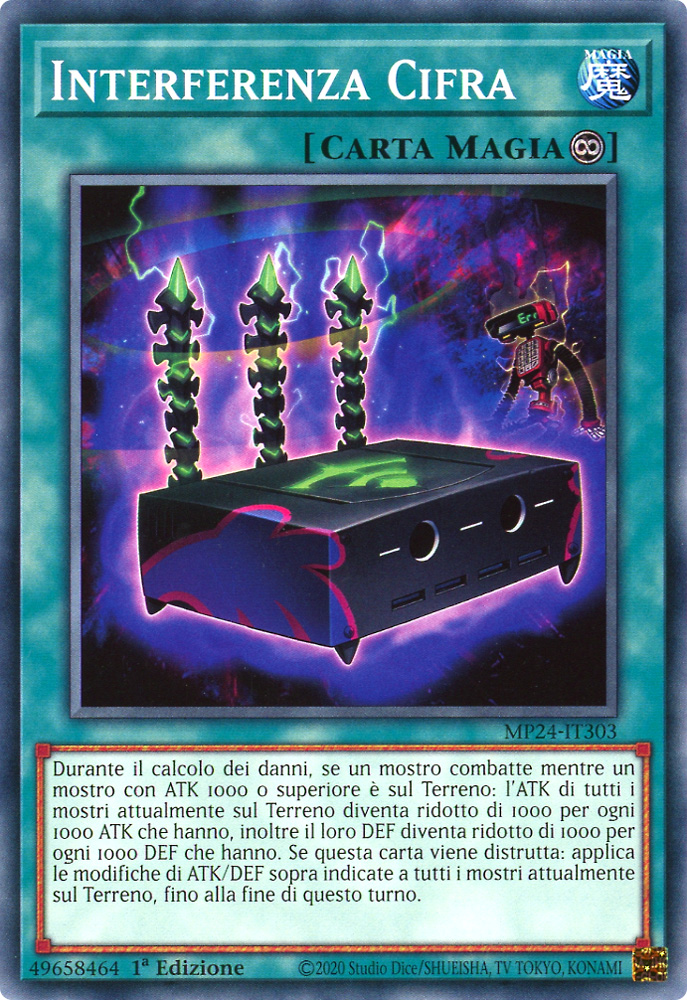 MP24-IT303 Interferenza Cifra comune 1a Edizione (IT) -NEAR MINT-