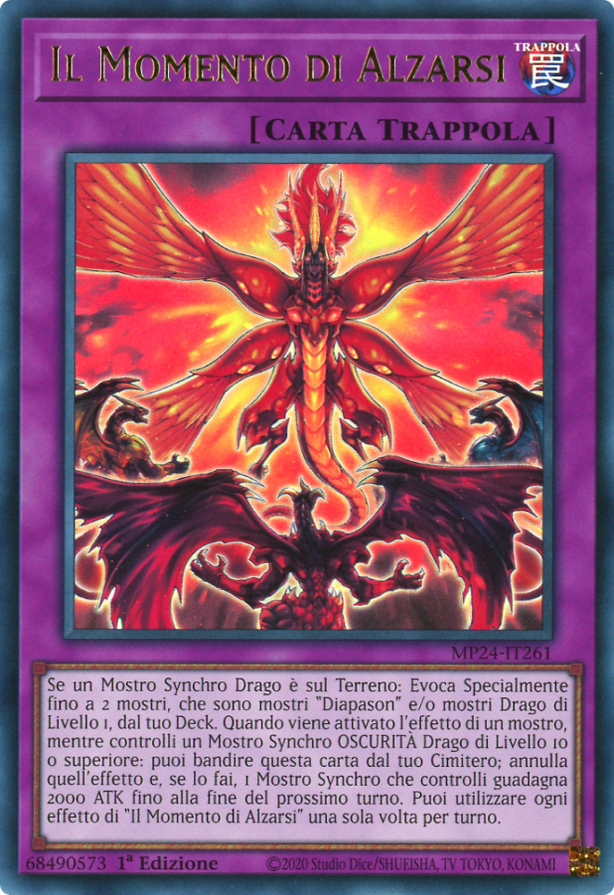 MP24-IT261 Il Momento di Alzarsi ultra rara 1a Edizione (IT) -NEAR MINT-