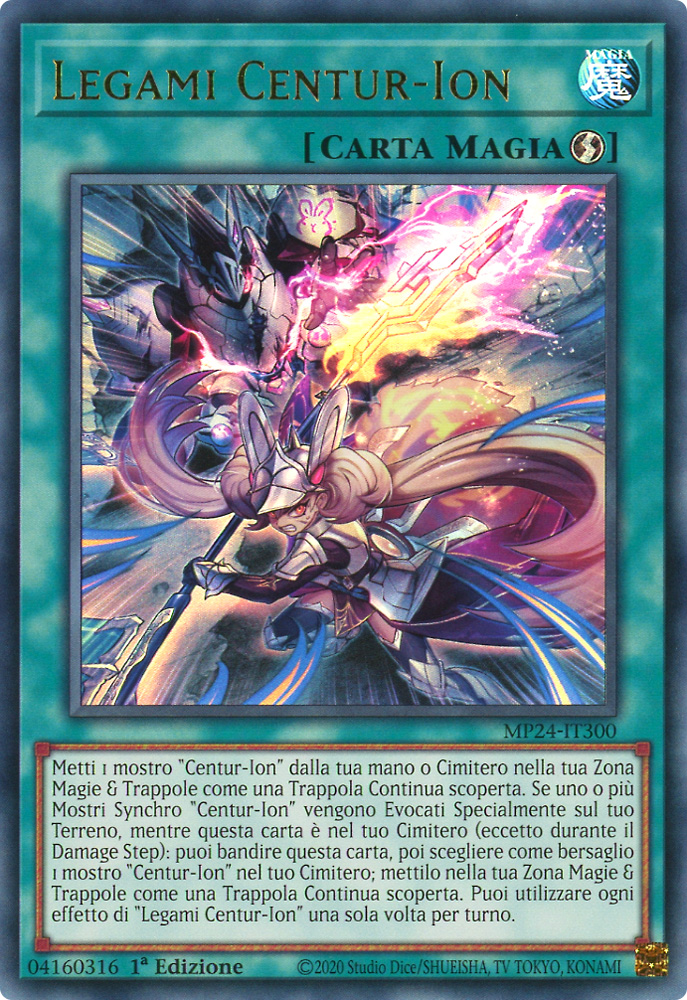 MP24-IT300 Legami Centur-Ion ultra rara 1a Edizione (IT) -NEAR MINT-
