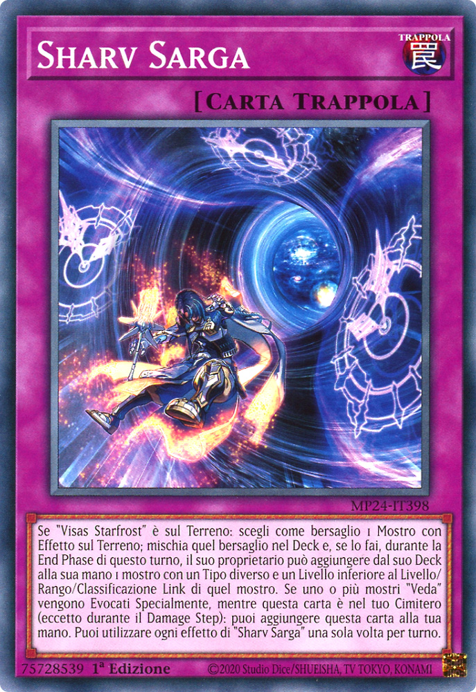 MP24-IT398 Sharv Sarga comune 1a Edizione (IT) -NEAR MINT-