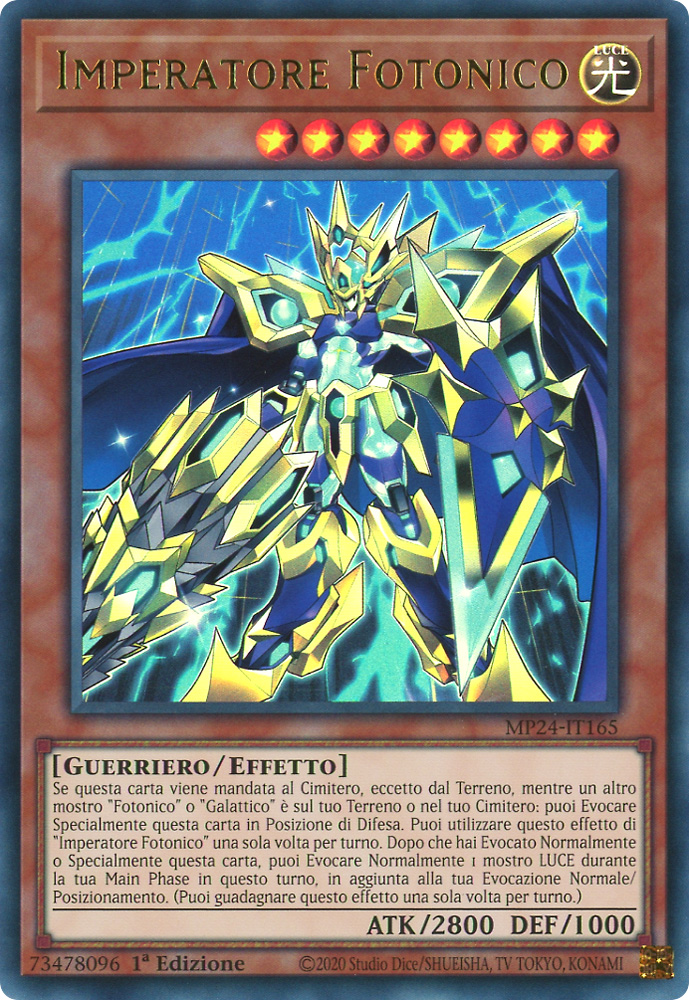 MP24-IT165 Imperatore Fotonico ultra rara 1a Edizione (IT) -NEAR MINT-