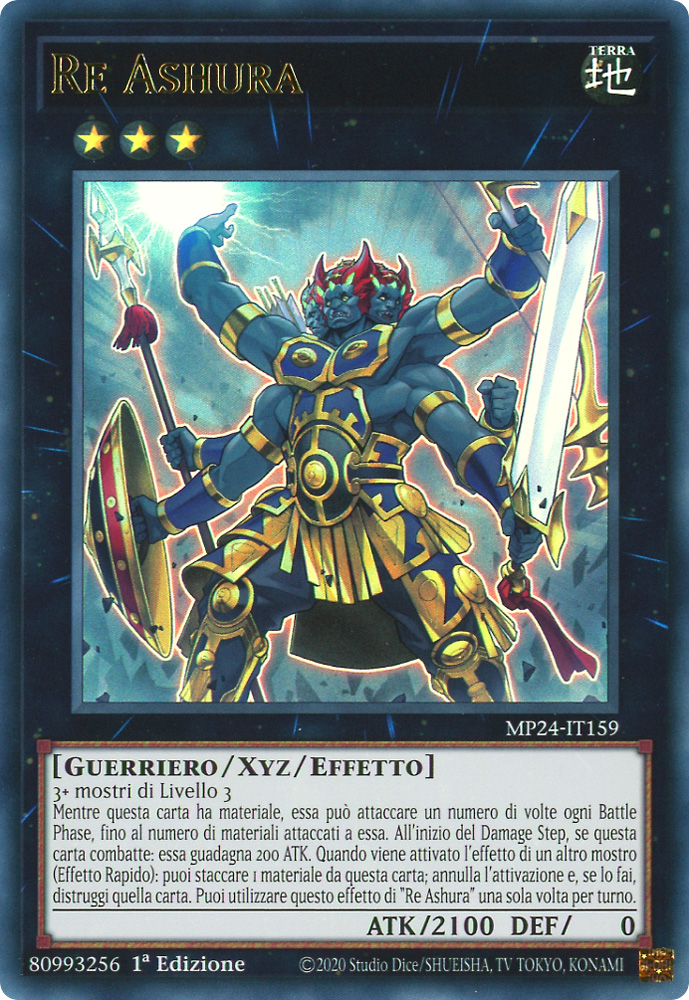 MP24-IT159 Re Ashura ultra rara 1a Edizione (IT) -NEAR MINT-