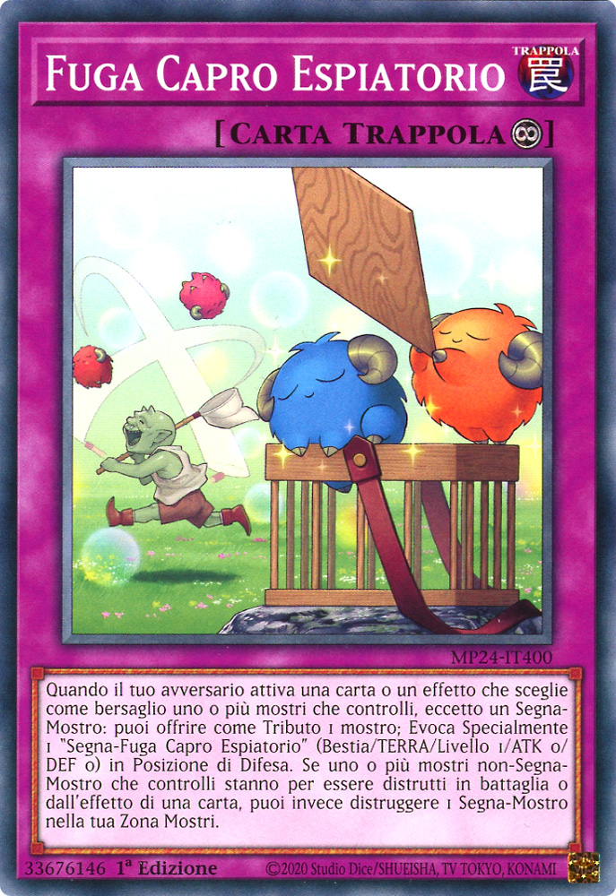 MP24-IT400 Fuga Capro Espiatorio comune 1a Edizione (IT) -NEAR MINT-