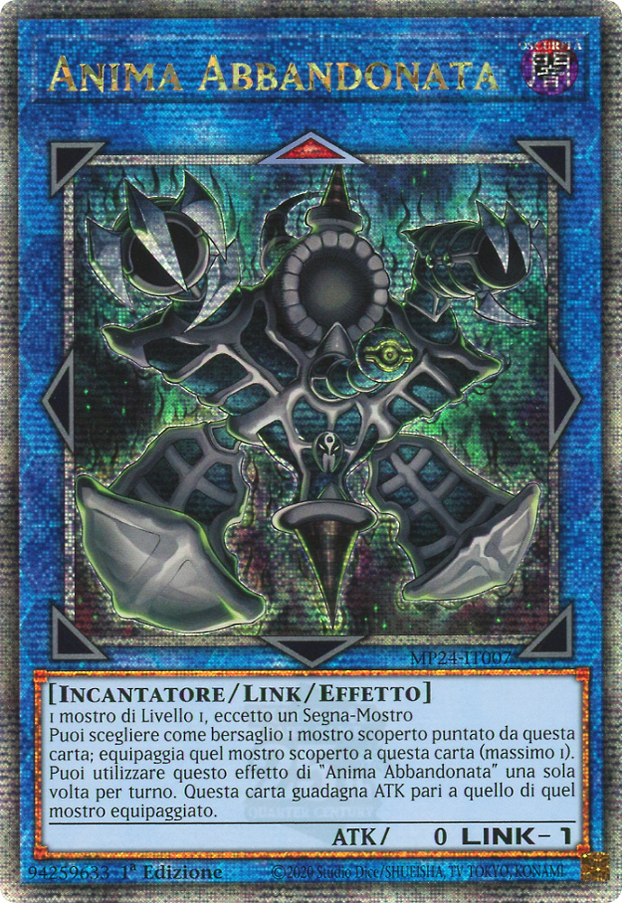 MP24-IT007 Anima Abbandonata rara segreta quarto di secolo 1a Edizione (IT) -NEAR MINT-