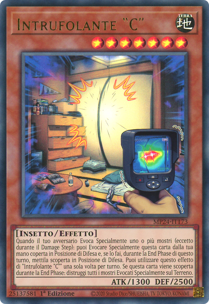 MP24-IT173 Intrufolante ''C'' ultra rara 1a Edizione (IT) -NEAR MINT-