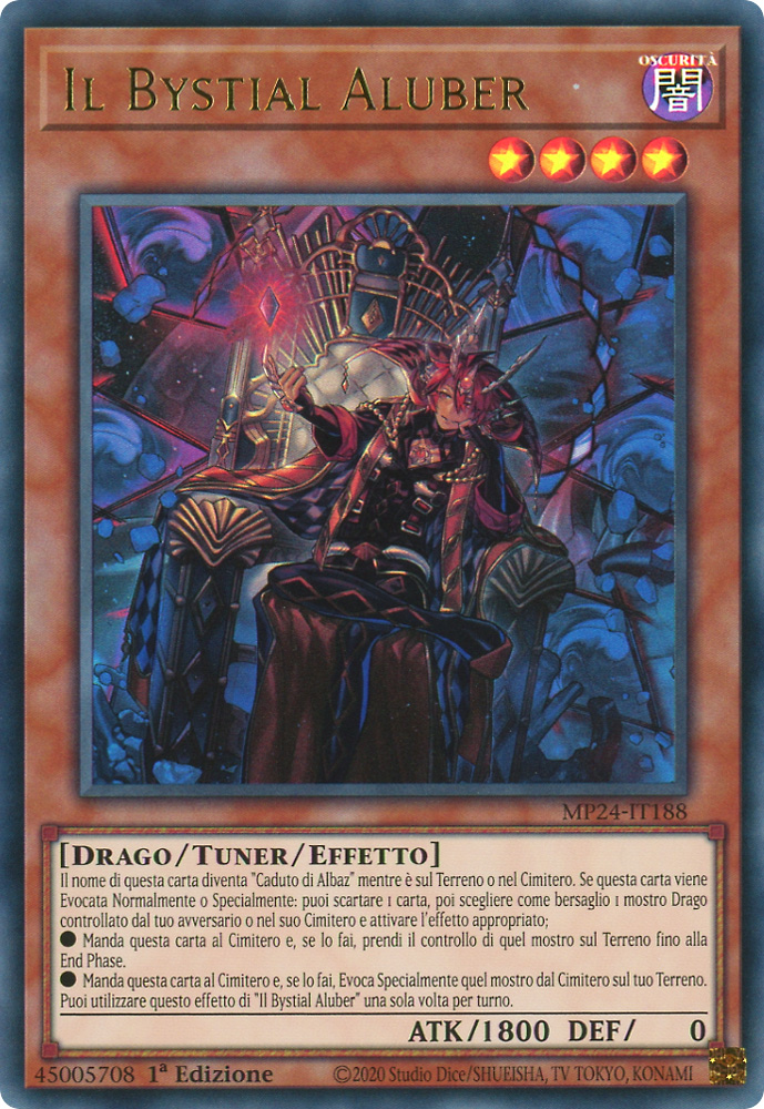 MP24-IT188 Il Bystial Aluber ultra rara 1a Edizione (IT) -NEAR MINT-