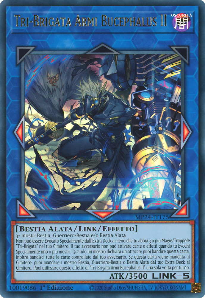 MP24-IT175 Tri-Brigata Armi Bucephalus II ultra rara 1a Edizione (IT) -NEAR MINT-