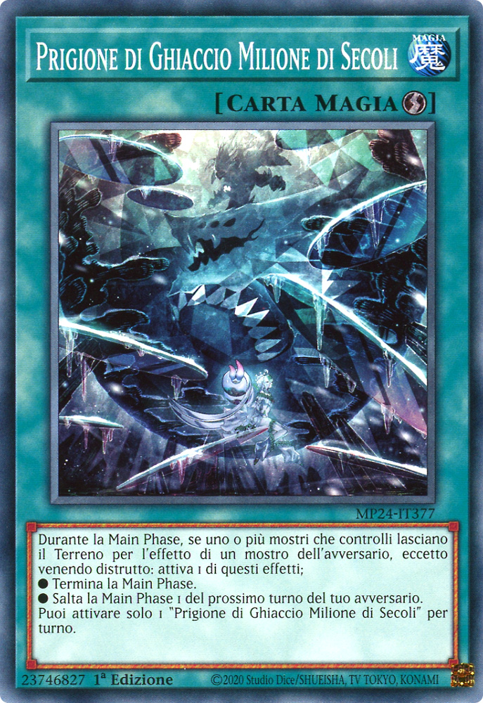 MP24-IT377 Prigione di Ghiaccio Milione di Secoli comune 1a Edizione (IT) -NEAR MINT-