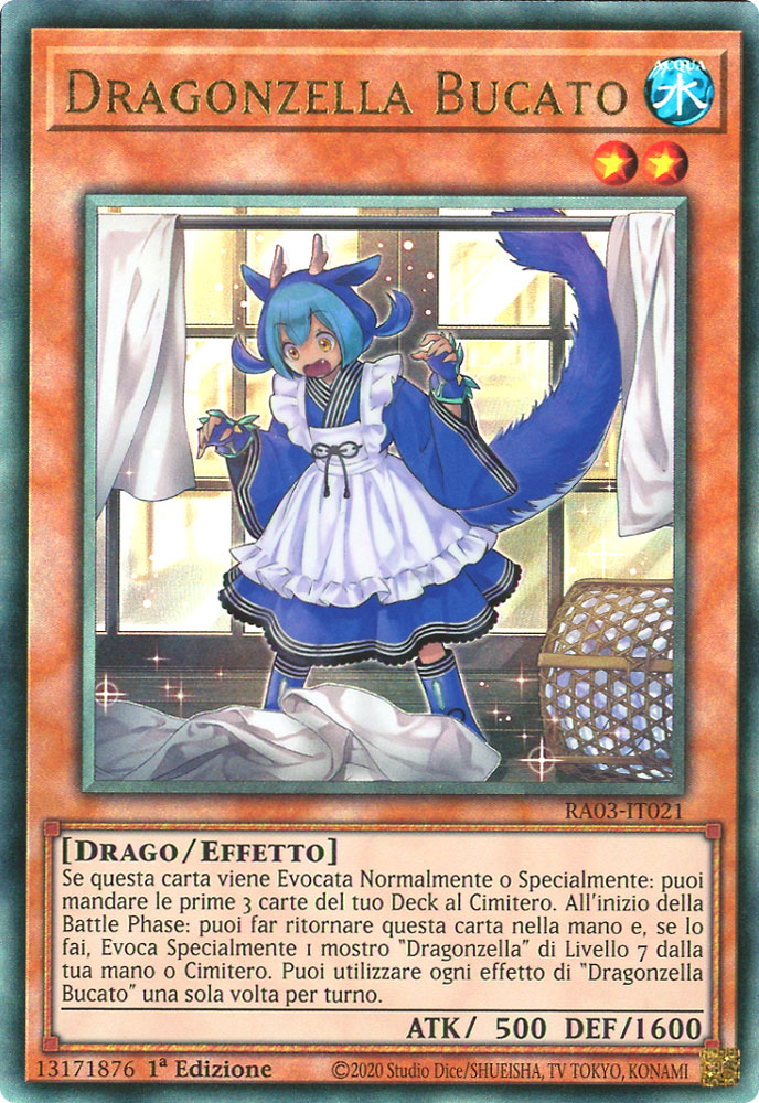 RA03-IT021 Dragonzella Bucato Rara Ultimate 1a Edizione (IT) -NEAR MINT-