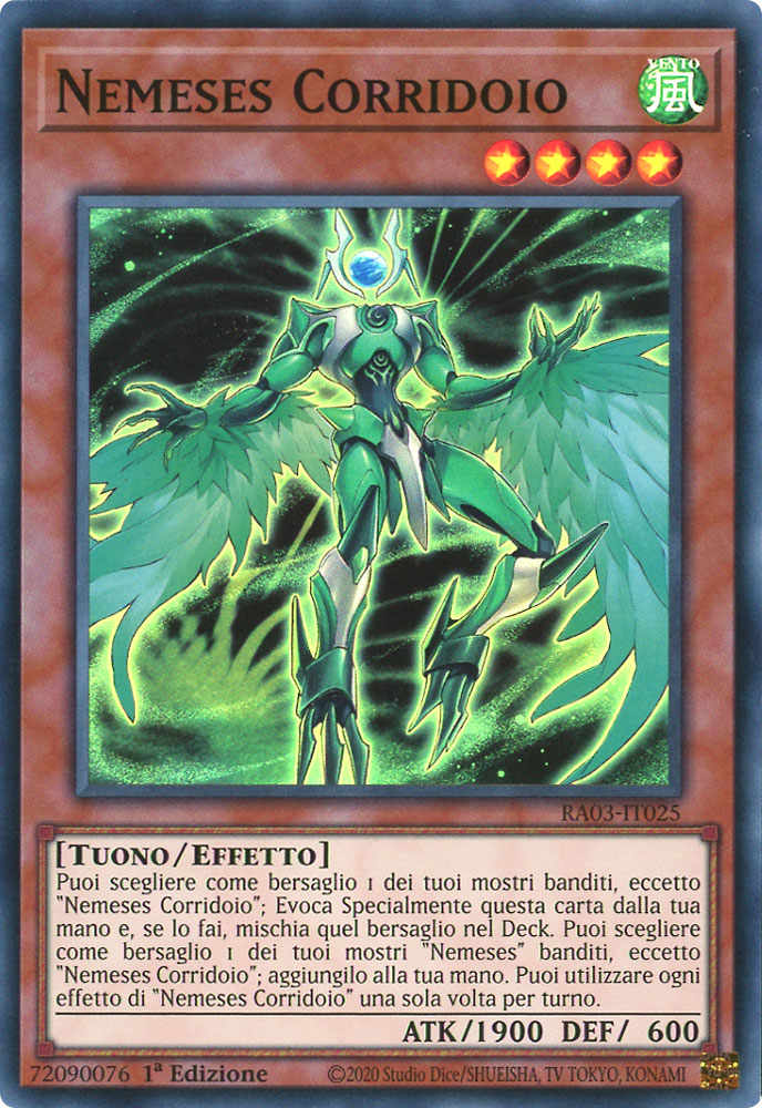 RA03-IT025 Nemeses Corridoio Super Rara 1a Edizione (IT) -NEAR MINT-