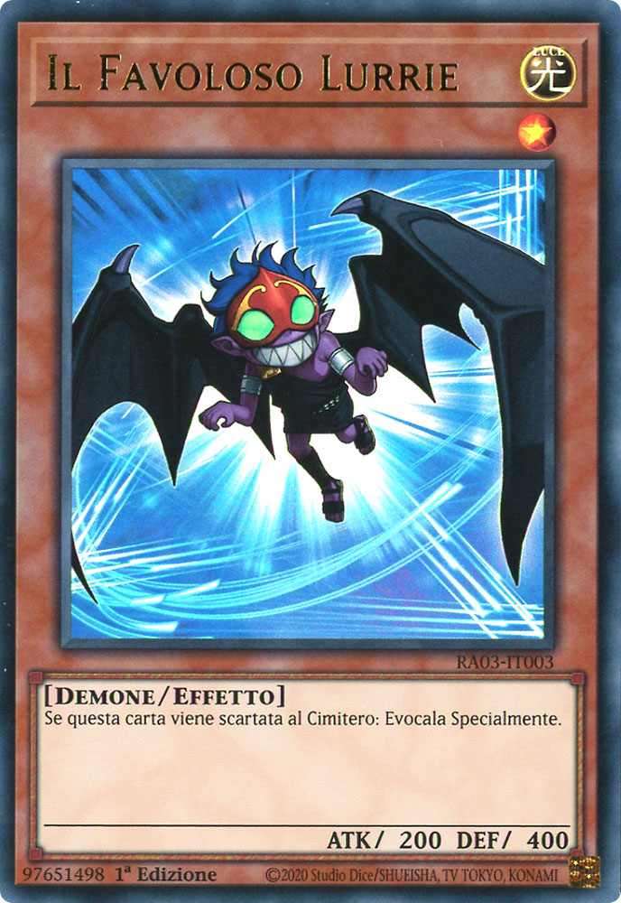 RA03-IT003 Il Favoloso Lurrie Ultra Rara 1a Edizione (IT) -NEAR MINT-