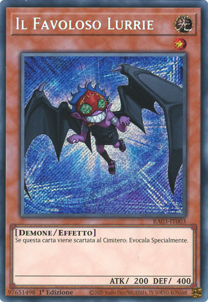 RA03-IT003 Il Favoloso Lurrie Rara Segreta 1a Edizione (IT) -NEAR MINT-