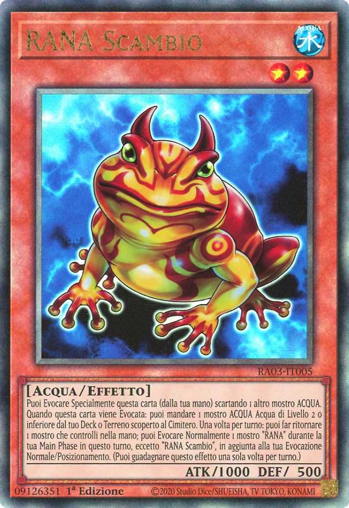 RA03-IT005 RANA Scambio Rara Ultimate 1a Edizione (IT) -NEAR MINT-