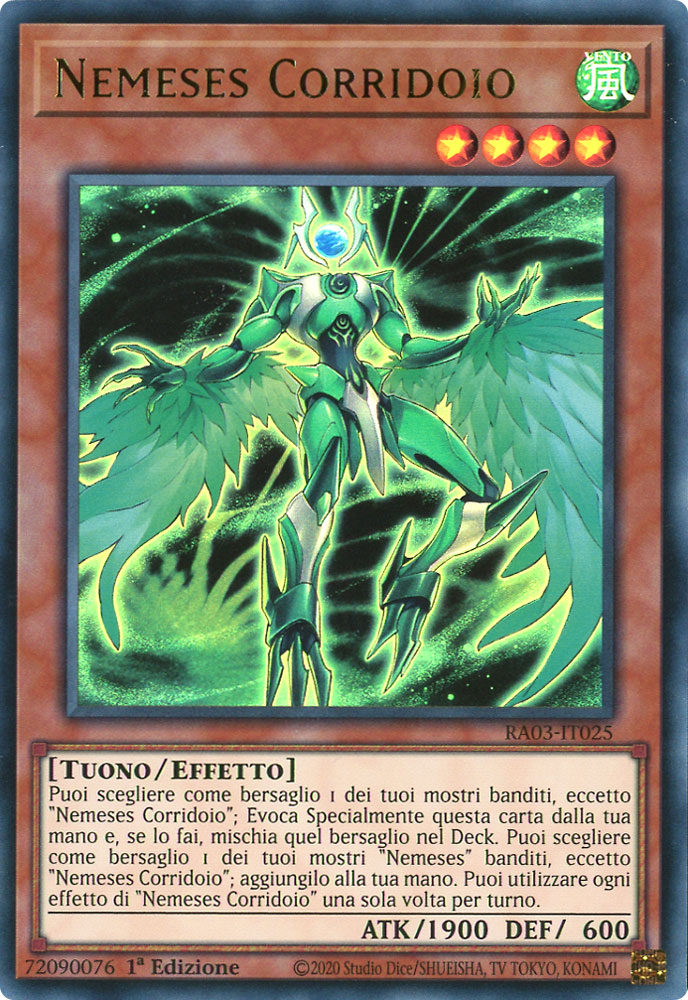 RA03-IT025 Nemeses Corridoio Ultra Rara 1a Edizione (IT) -NEAR MINT-