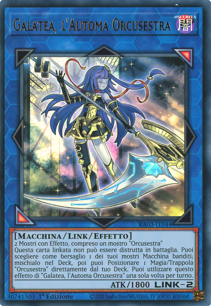 RA03-IT044 Galatea, L'Automa Orcusestra Ultra Rara 1a Edizione (IT) -NEAR MINT-