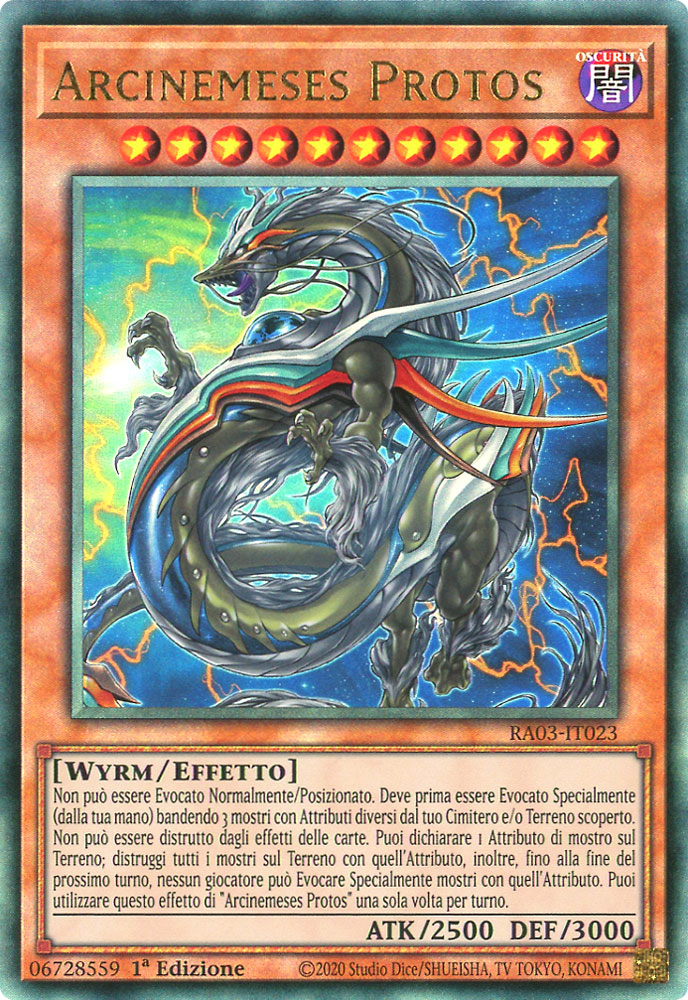 RA03-IT023 Arcinemeses Protos Rara Ultimate 1a Edizione (IT) -NEAR MINT-