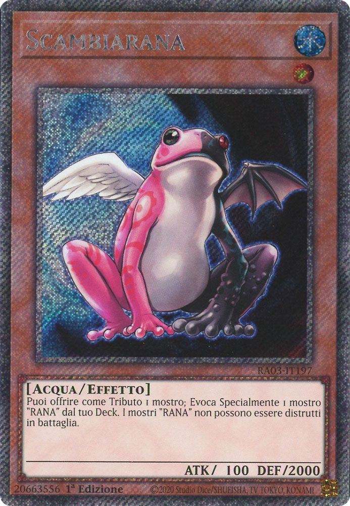 RA03-IT197 Scambiarana Platinum Segreta 1a Edizione (IT) -NEAR MINT-