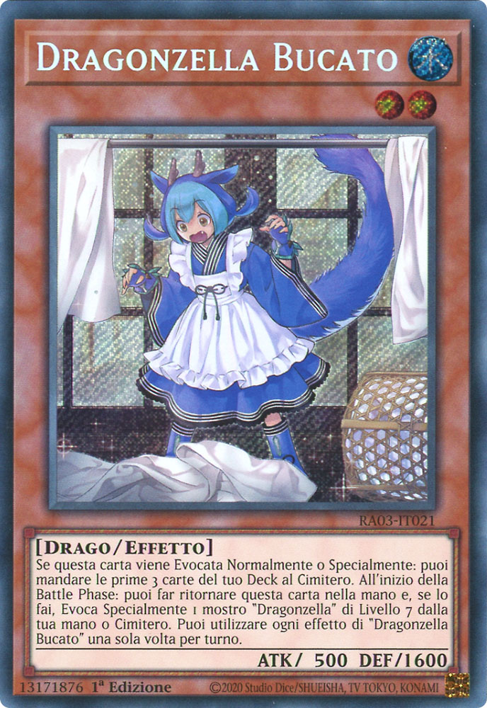 RA03-IT021 Dragonzella Bucato Rara Segreta 1a Edizione (IT) -NEAR MINT-