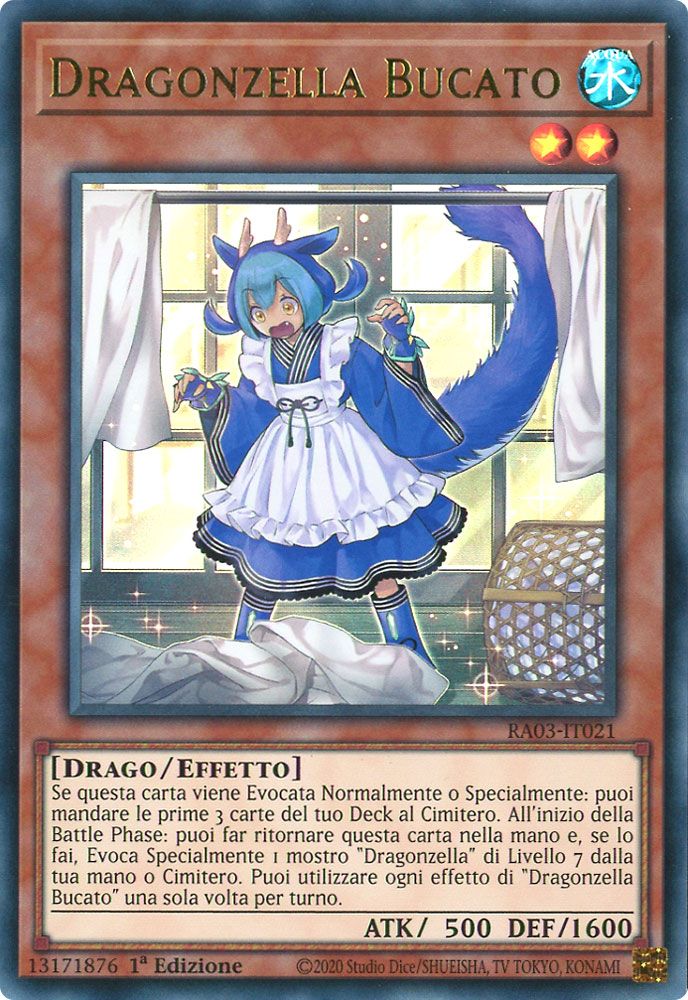 RA03-IT021 Dragonzella Bucato Ultra Rara 1a Edizione (IT) -NEAR MINT-