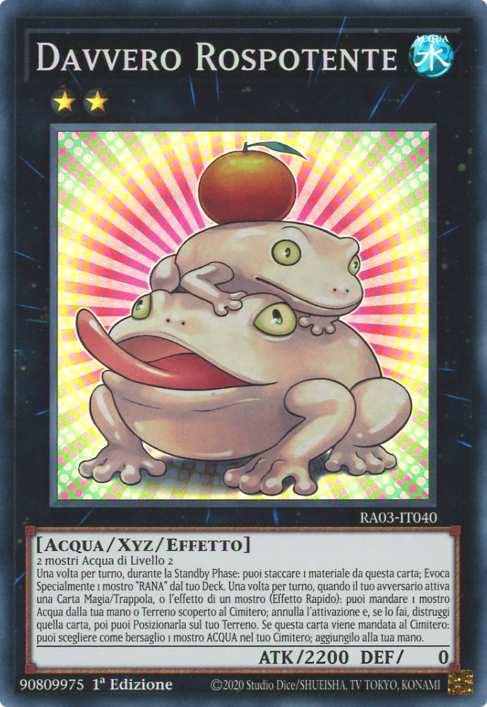 RA03-IT040 Davvero Rospotente Super Rara 1a Edizione (IT) -NEAR MINT-