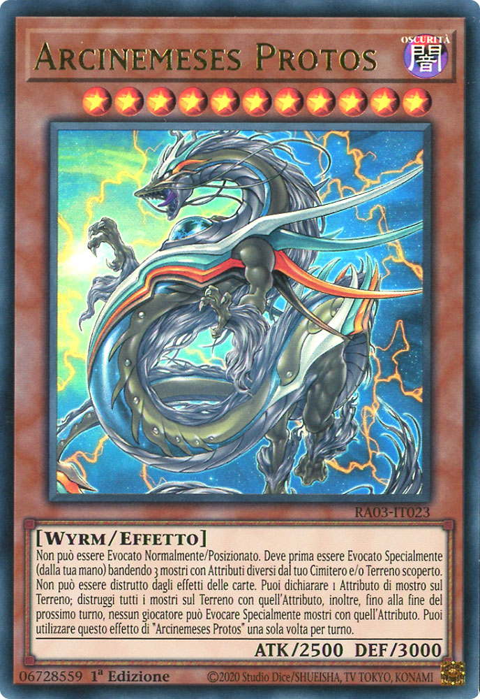 RA03-IT023 Arcinemeses Protos Ultra Rara 1a Edizione (IT) -NEAR MINT-