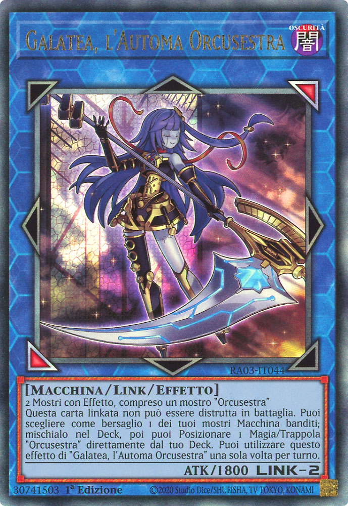 RA03-IT044 Galatea, L'Automa Orcusestra Rara Ultimate 1a Edizione (IT) -NEAR MINT-