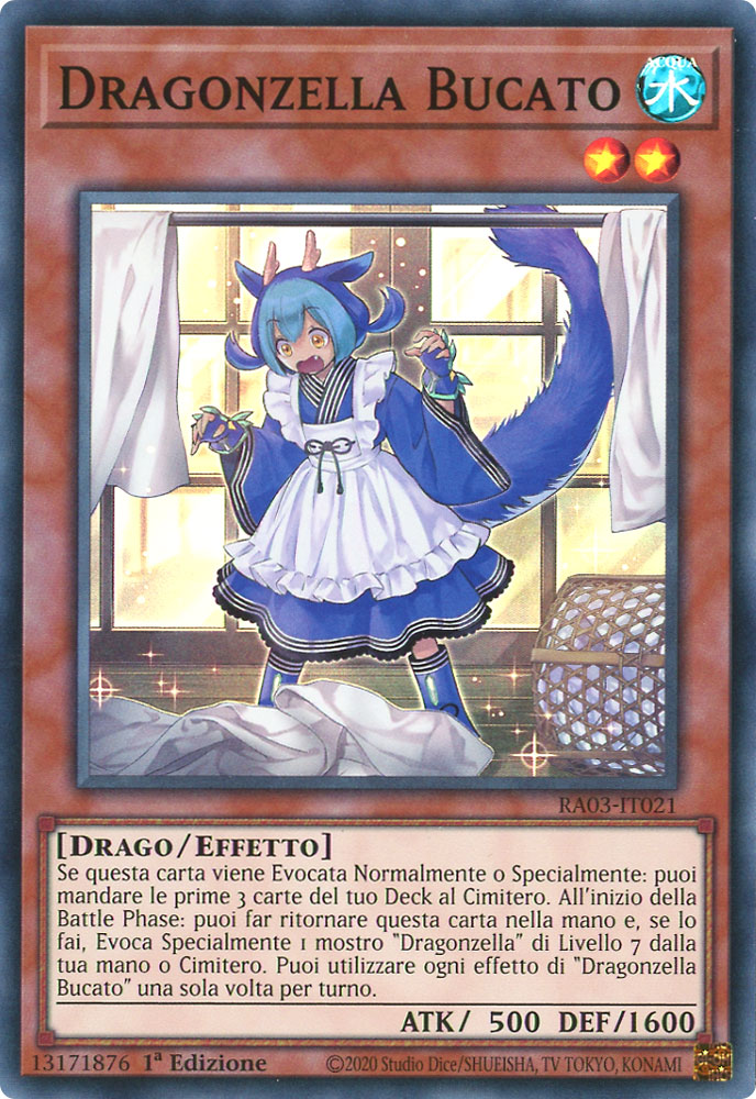 RA03-IT021 Dragonzella Bucato Super Rara 1a Edizione (IT) -NEAR MINT-