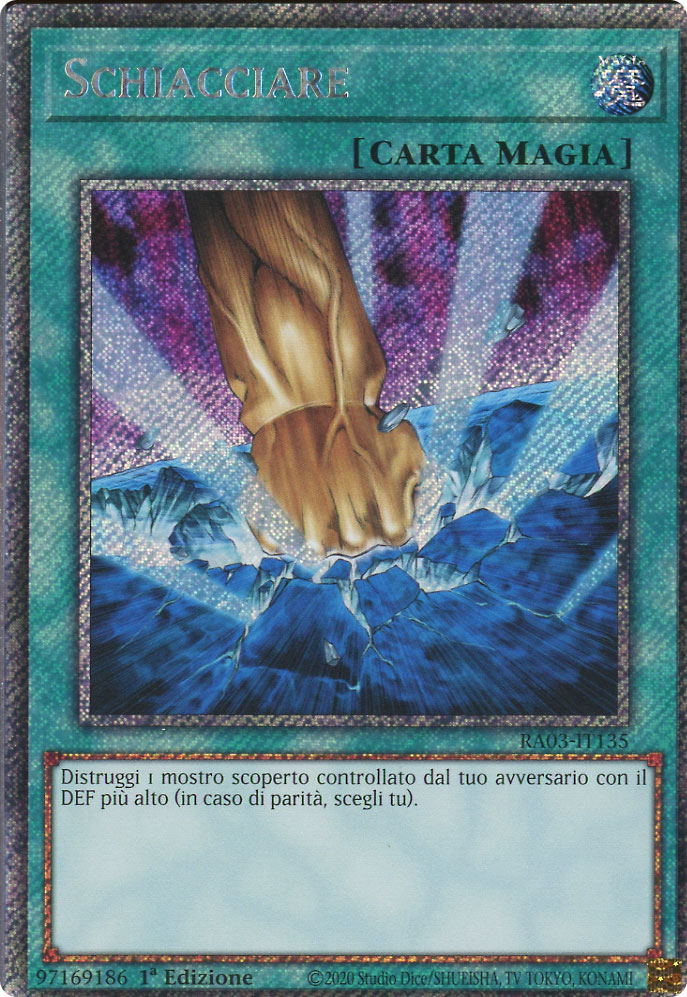 RA03-IT135 Schiacciare Platinum Segreta 1a Edizione (IT) -NEAR MINT-